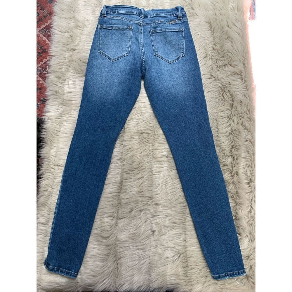 Kancan Estilo Button Fly distressed Jeans 9/28 - Picture 2 of 5